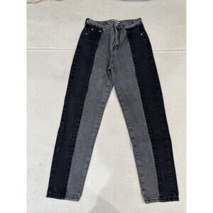 Adika Black And Gray Jeans Size S